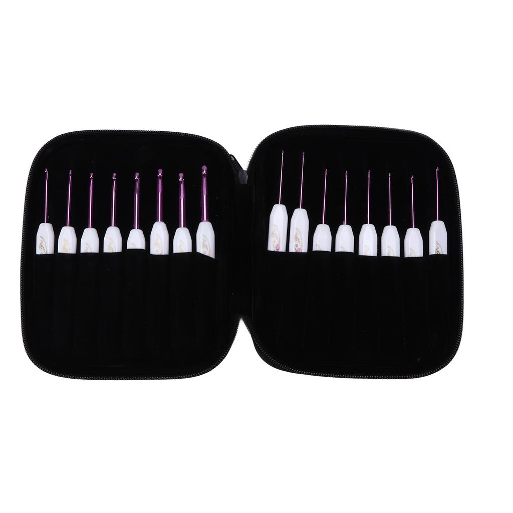 Häkelnadeln Set Ergonomisches Design Griff Robust Häkeln Bequem Verwenden DIY Strickwerkzeuge für