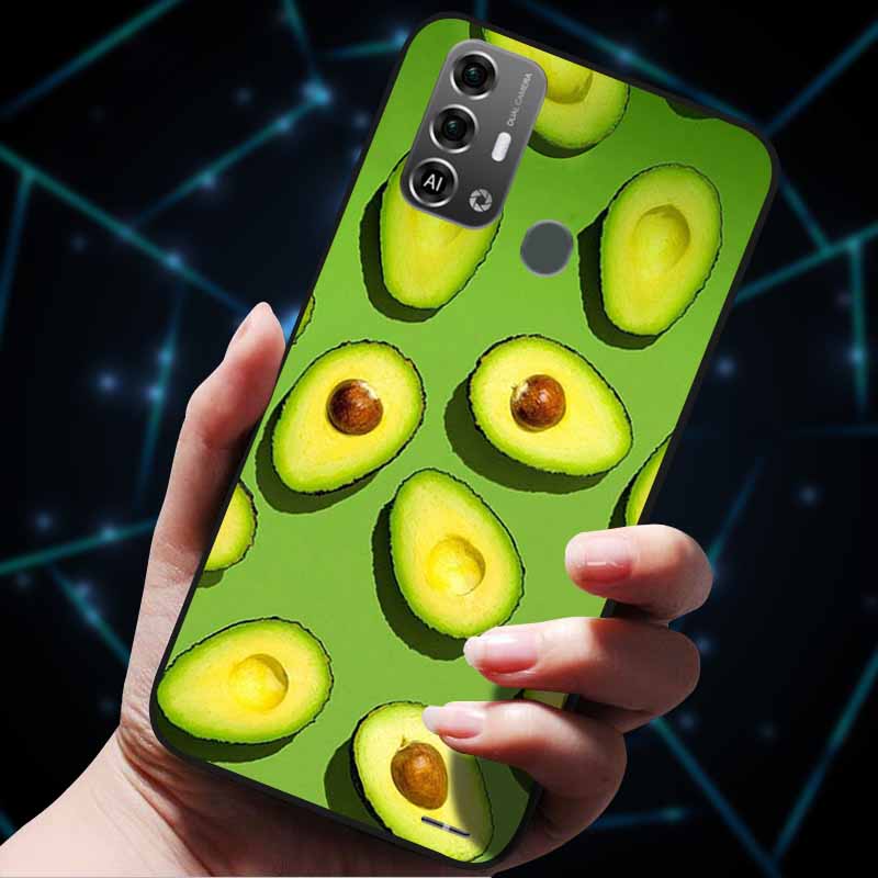 For ZTE Blade A53 Pro Case A53+ Fashion TPU Soft Protective Silicone Back Covers For ZTE Blade A53 Plus Animal Etui A53Pro Capas