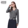 Teenie Weenie Women's V-Neck Knit Cardigan