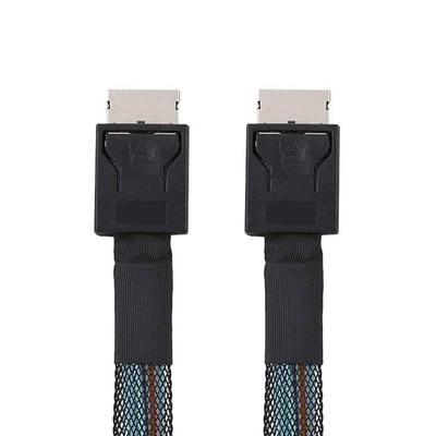 Xiwai OcuLink 4i Male To PCIe Male Data Active Cable for External eGPU PCI-Express SFF-8611 SFF-8611 SSDs, 50cm, Black, SF-014-BK-XY