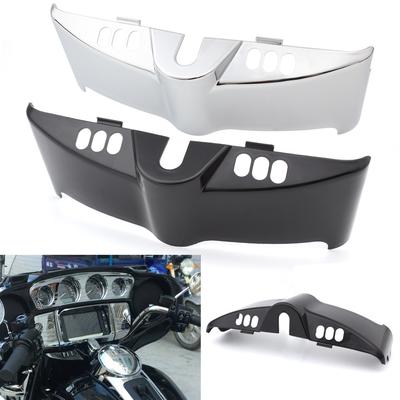 Motorbike Switch Console Batwing Dash Panel Accent Cover For Harley Touring Electra Street Glide ABS Plastic Fairing Accessories