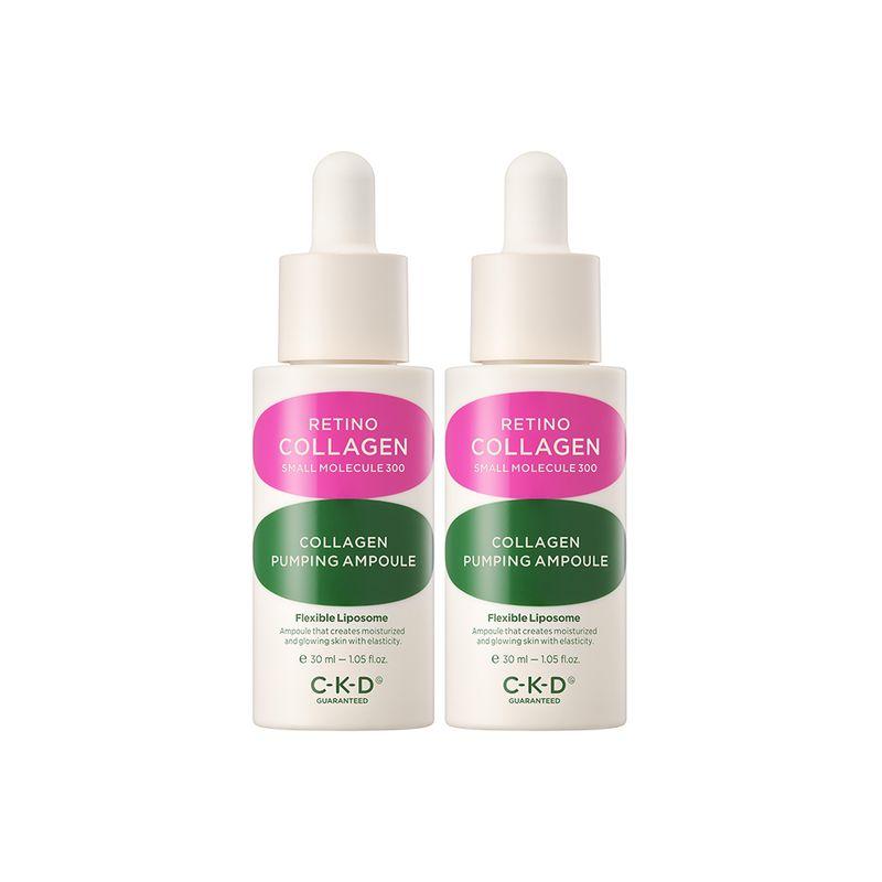 Retino Collagen Low Molecular Weight 300 Texture Pumping Ampoule 30ml x 2