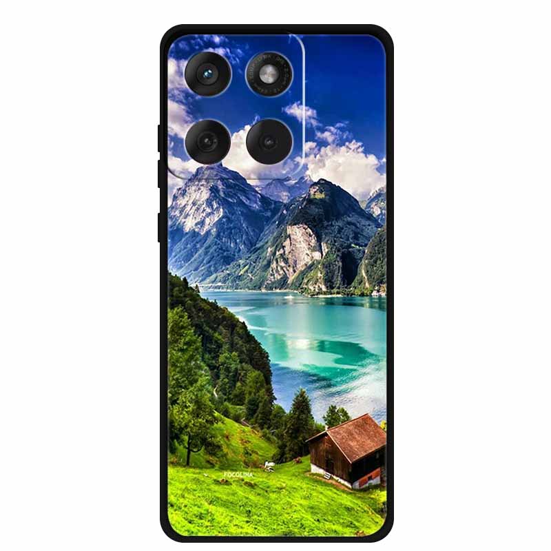 Phone Case For Motorola Edge 70 5G 2025 Back Cover Case Black Silicone Soft Funda Para For Motorola Moto X70 Air 5G Case Coque