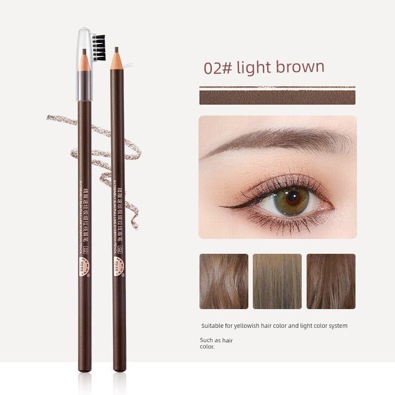 Line Drawing Eyebrow Pencil Hard Knife Suitable for Novice Bean Bag Waterproof for Swimming Only Light Color Classy Boys Big Brand