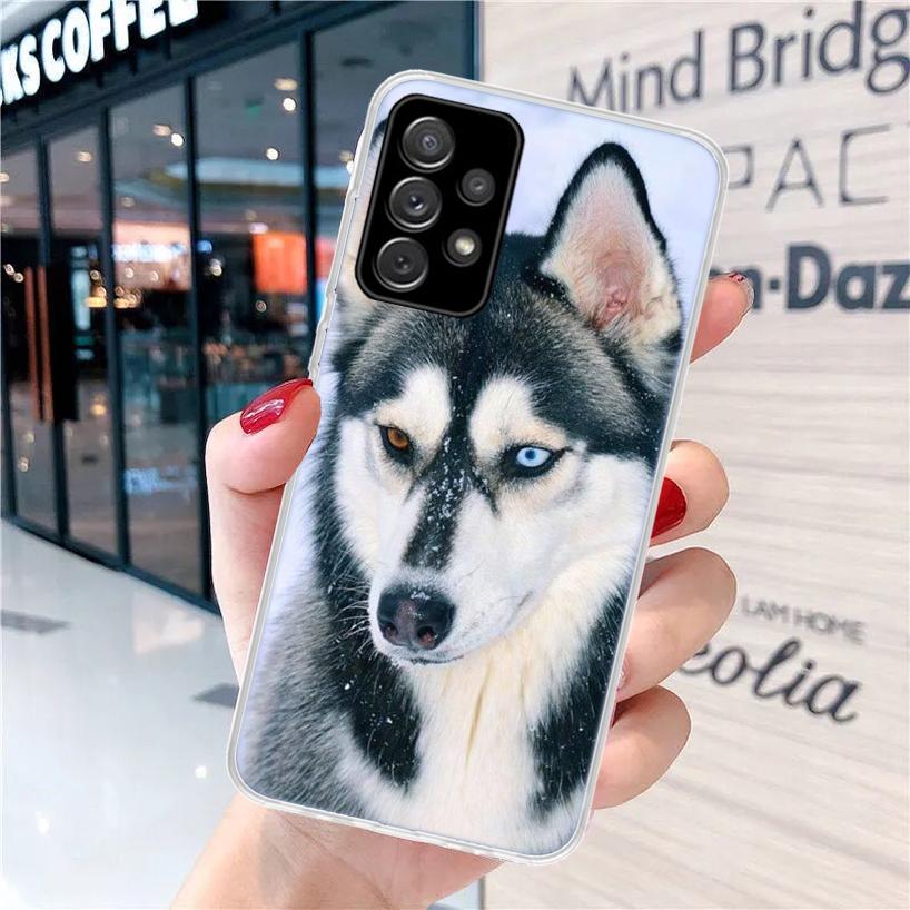 The Wolf Fierce For Samsung Galaxy A15 A14 A13 A12 A55 A54 A53 A52 Phone Case A32 A35 A34 A33 A25 A24 A23 A22 A04S A03S A02S Gal