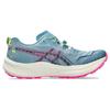 Asics Fuji Speed 2 Gris Blue Pink Women Sneakers Black 1012B515-400