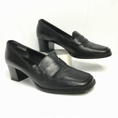 Pumps Slipper Business Schuhe Schwarz Größe 23.0(GEBRAUCHT)