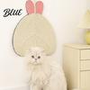 Cat Scratcher with Sticker Interactive Mat Cartoon Pad Sisal Back Glue Design Scratching Toy Tape