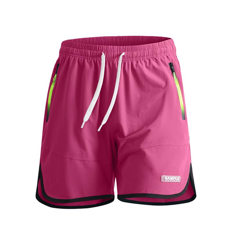 Men's Quick-Dry Ice Silk Sports Shorts - Plus Size, Casual Beach Fitness & Running Pants