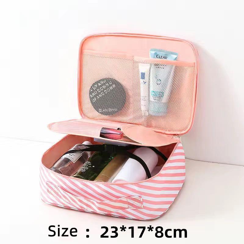 Outdoor Travel Cosmetic Bag Handbag Large-capacity Portable Makeup Bag Women's Compartment Korea Cosmetic Storage Bag Waterproof