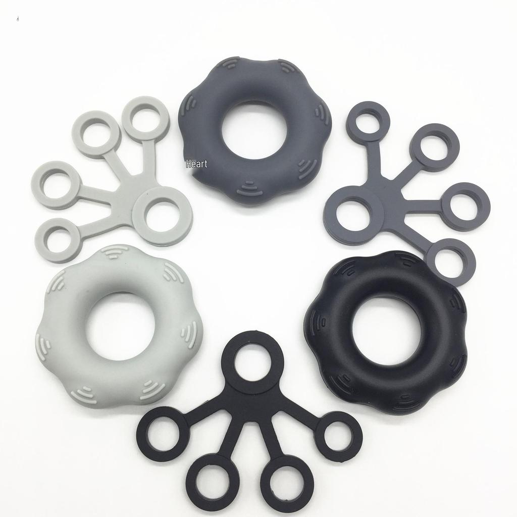 In-Stock Silicone Finger Resistance Band Hand Exerciser and Rehabilitation Trainer