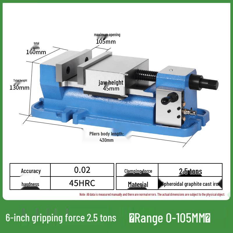 Jundingying 6-Inch Heavy-Duty Pneumatic Bench Vice