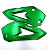 Cupkitty Footpeg Heel Plate Guard Fits ZX-25R ZX-4R ZX-4RR SE (Green)