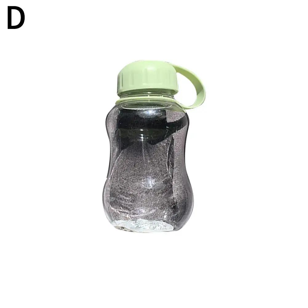 Mini Water Cup Plastic Bottle Cute Children Small Transparent Female Outdoor Student Small Portable Cup Cup Water M0L7