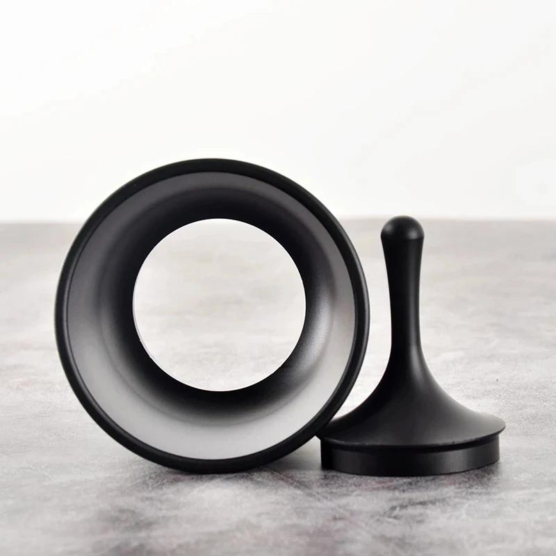 Inel de dozare cafea Aliaj de aluminiu Alimentator inteligent de pudră Râșniță Bol de preparare Ceașcă Instrument Barista pentru EK43 51/58mm Tamper de cafea
