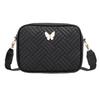 Embroidery new casual fashion quilting embroidery commuter messenger bag small lis shoulder bag