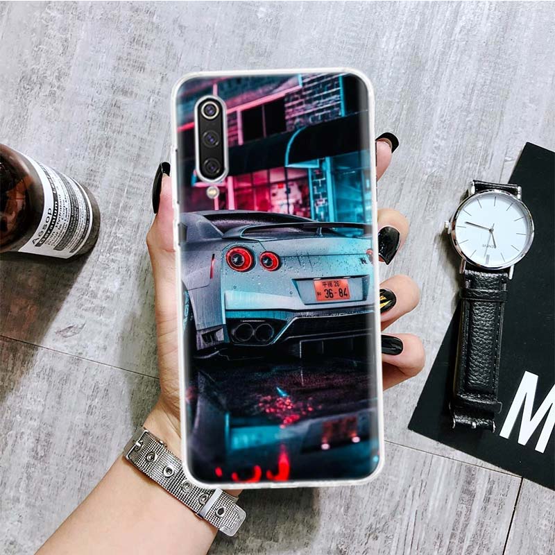 GTR Sport Auto JDM Telefon Fall Für Xiaomi Redmi Hinweis 10 9 8 11 Pro 11T 11S 10S 9S 9A 9C 9T 8T 8A 7 7A 5 Kunst Muster Abdeckung Coque