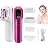 Hatteker 3-in-1 Epilator Women's Electric Trimmer Gentle Hair Removal for Intimate Areas Callus Remover Foot File