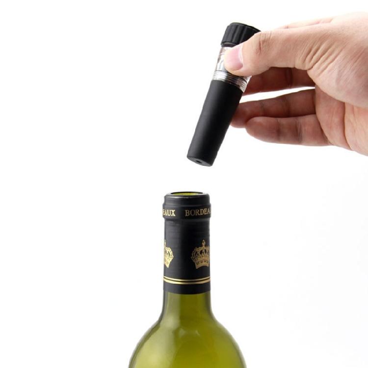 Wine Bottle Sealers Spill Proof Vacuum Technology Food Safe Silicone Construction Wine Preservations Accessories