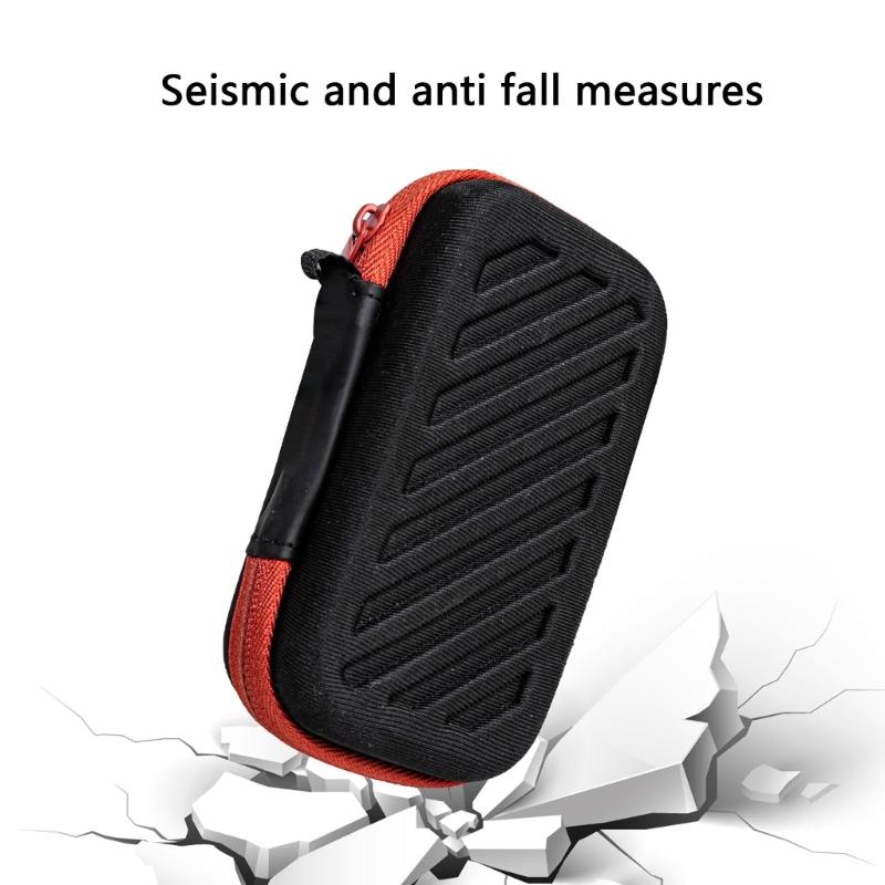 Aufbewahrungsorganizer für E30/E60/E61/E80/E81 Tragbare SSD-Festplatte Inklusive Stoßdämpfung Und Sicheren Reißverschlüssen
