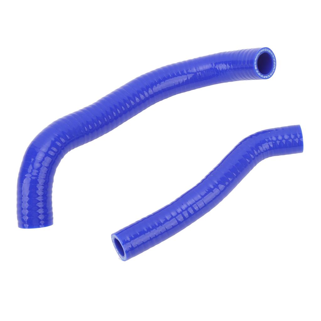 Kit de 2 Durites de Refroidissement de Radiateur en Silicone Étanches Remplacement pour Arctic Cat DVX‑400 2007 à 2008 Bleu