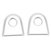 2 stuks Deurslotpin Cover Mat Elektroplate Slot Sierlijst Decoratie Voor Benz Vito W447 2014 tot 2023