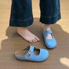 Soft-soled Shoes Half-slippers New Style Shoes, One-foot Inward-increasing and Flip-top Slippers
