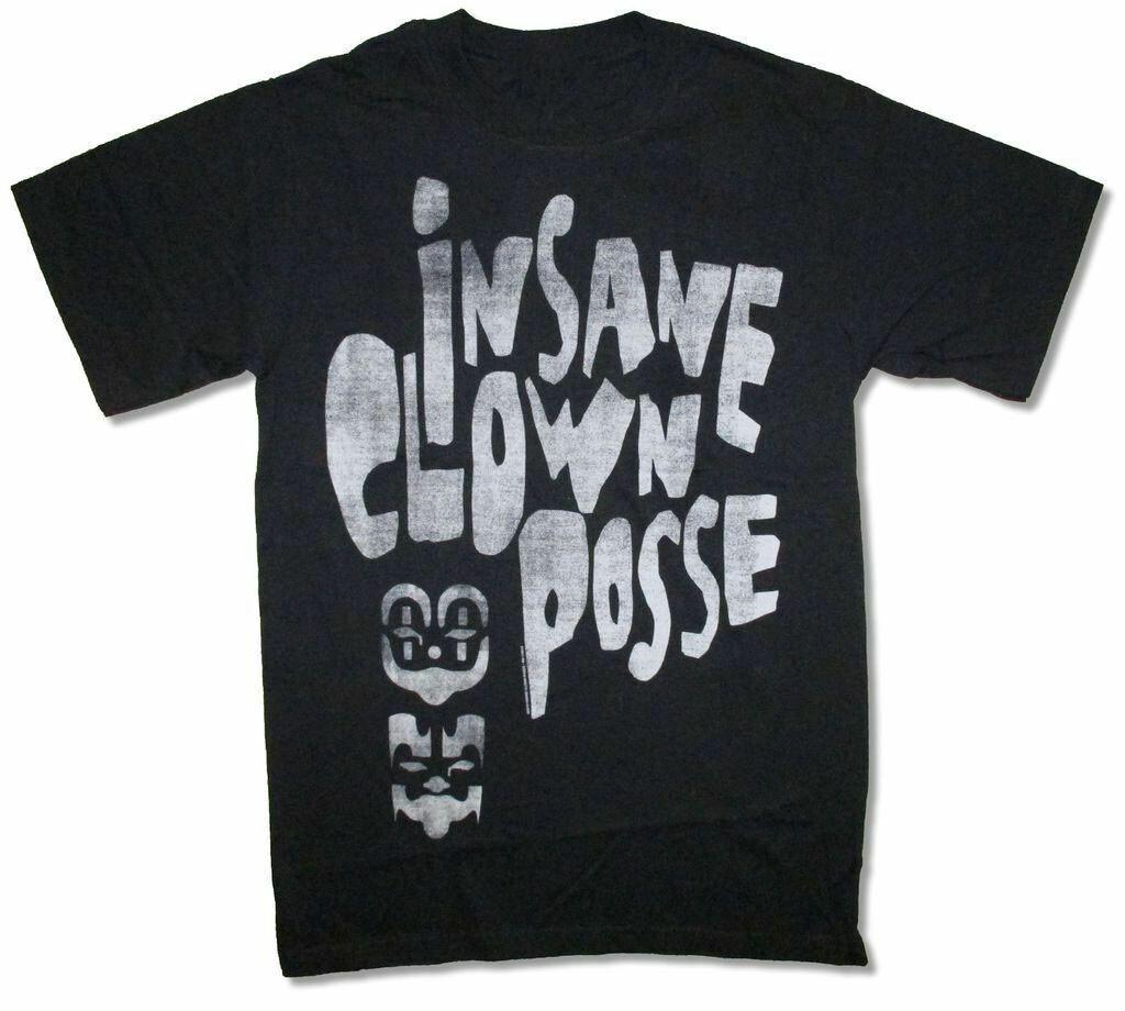 Insane Clown Posse Logo Men T-shirt Black Cotton Tee All Sizes XA202 XXL