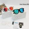 Ochelari M88M89: Cameră 2MP, Traducere AI, Stabilizare Video, Lentile Transparente Anti-Lumină Albastră.