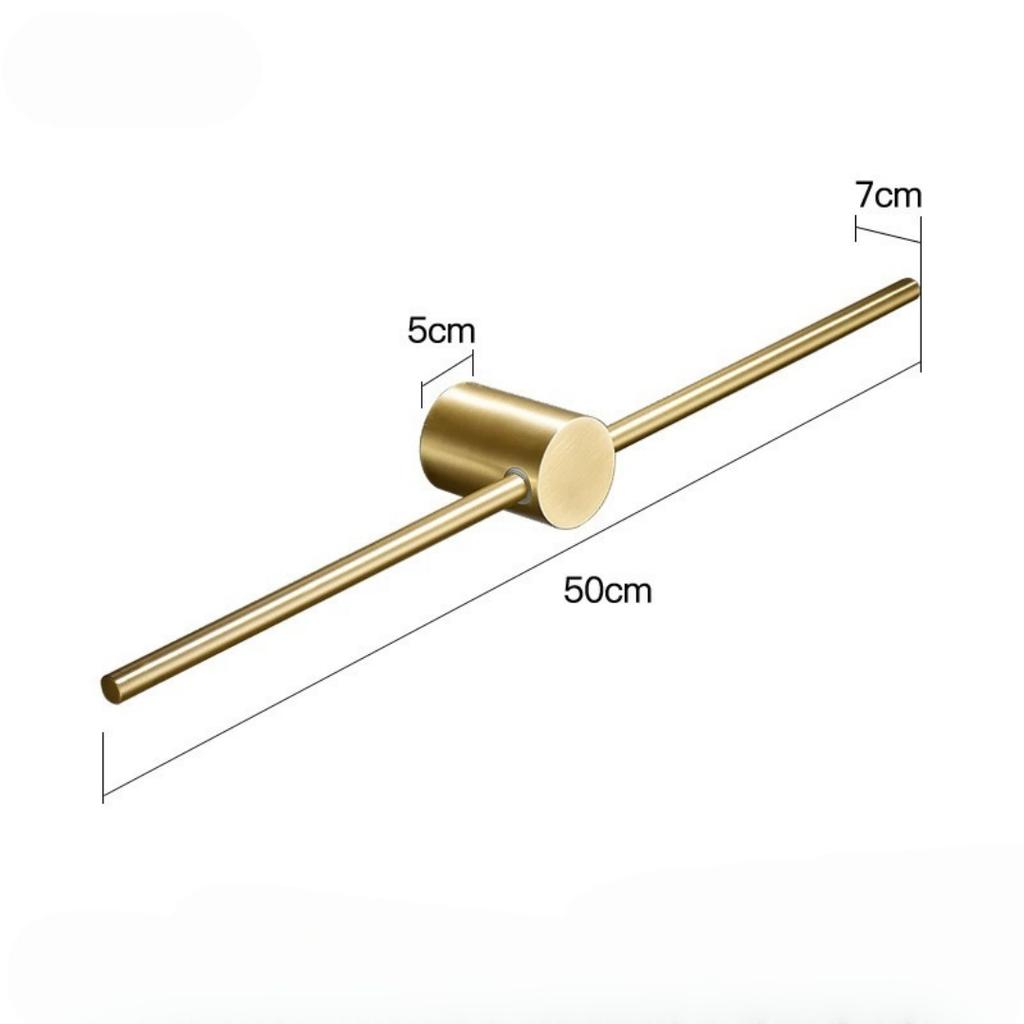 Brass Bathroom Towel Holder Wall Mounted Towel Hanger Brushed Gold Towel Rack Storage Rack Shelf 40cm/50cm Bathroom Accessories
