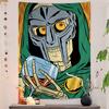 Famous American HipHop Singer Mf Doom Colorful Tapestry Wall Hanging Bohemian Wall Tapestries Mandala Wall Hanging Sheets