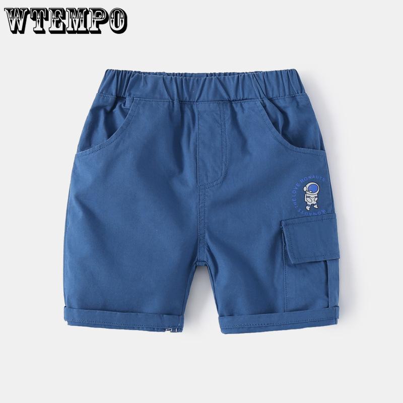 Boys' Cropped Pants Summer Korean Children's Pants Boys' Casual Shorts Baby Shorts Trend
