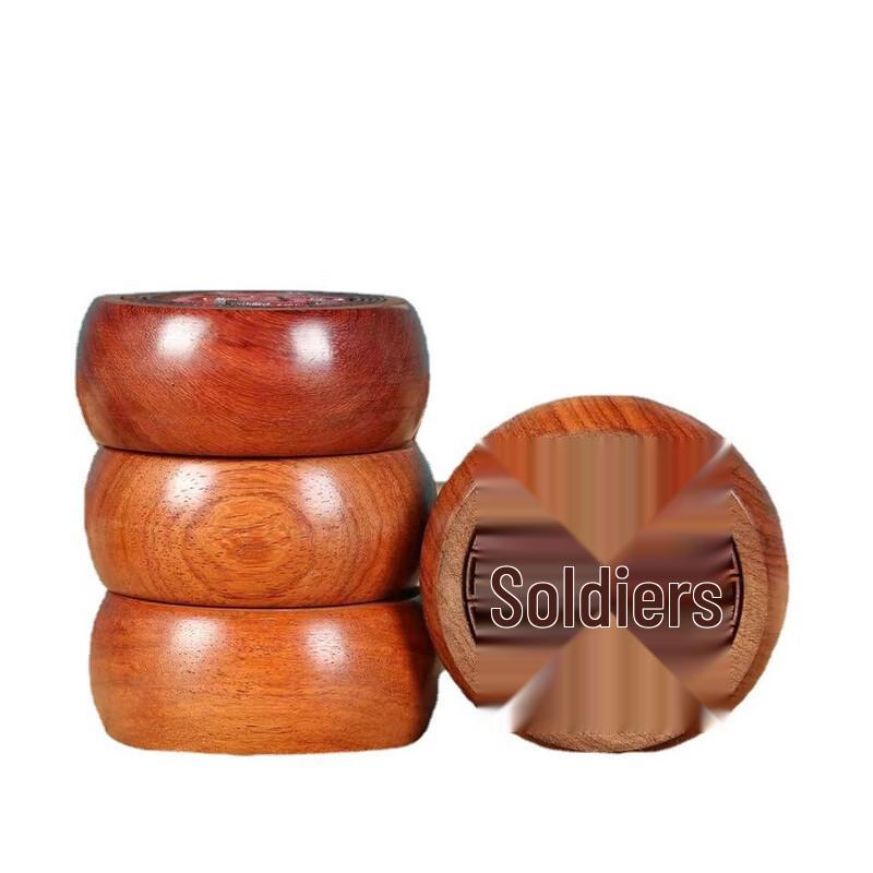 Brangdy Rosewood Chinese Chess Set with Myanmar Padauk Pieces