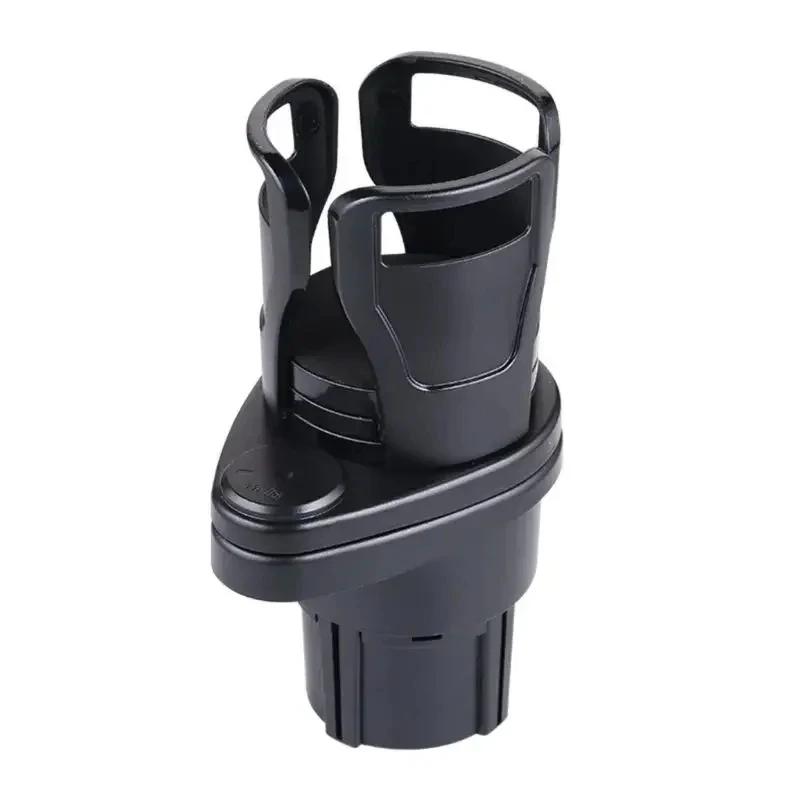 Car Water Cup Holder Car Drink Holder Multifunction Adjustable Cup Holder 360° Rotation Stable Anti-Slip Auto Parts Storage Box