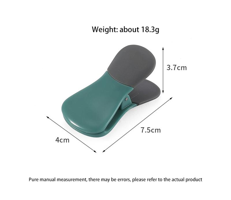 Kitchen Magnet Clip Multifunctional Refrigerator Blackboard Plastic Clip Non-Slip Food Sealing Clipmessage Magnet Magnet Tools