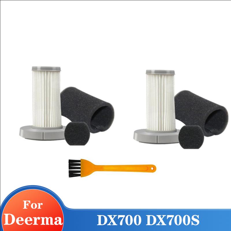 HEPA filter For Deerma DX700 DX700S DX700 Pro Vacuum cleaner replacement cleaning brush deep filtration accessories