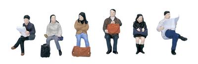 KATO HO Gauge Seated Passenger Diorama Supplies 6-513