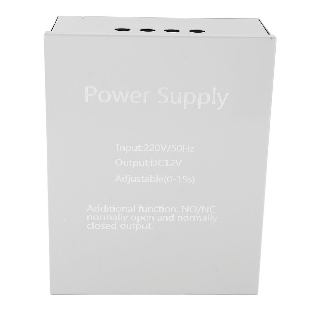 Access Control Power Controller 12V 3A 220V Metal Door Access Power Supply Box for Building Intercom