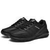 Rainproof shoes men's shoes wear-resistant hiking running shoes non-slip black wave shoes casual sports travel shoes leather waterproof shoes