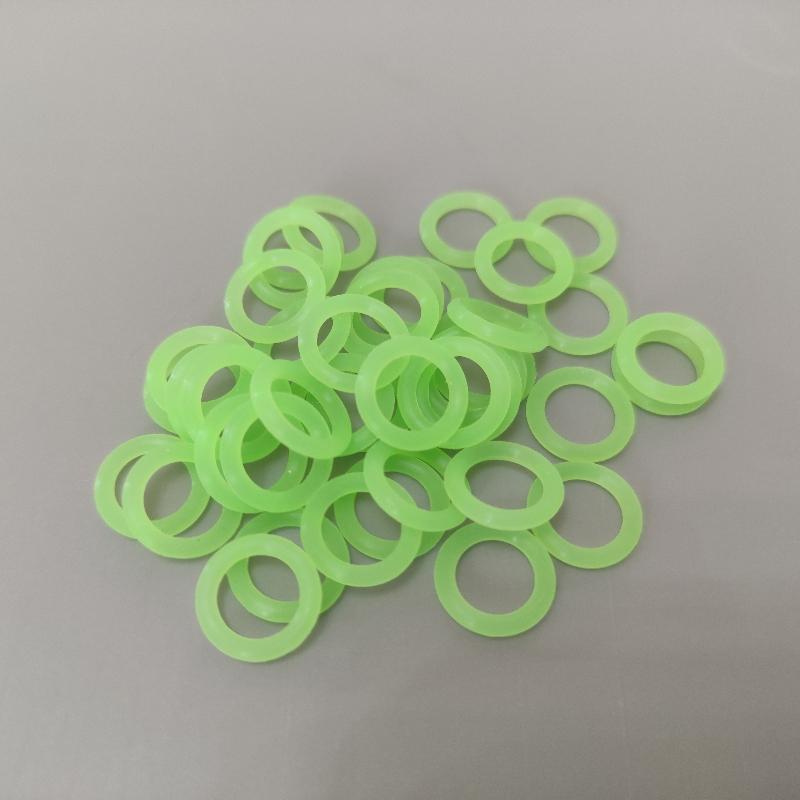 100Pcs Pigeon Foot Rings Elastic 8mm Mixed Colors Identification Rings for Carrier Racing Pigeons Quails Birds Appliances