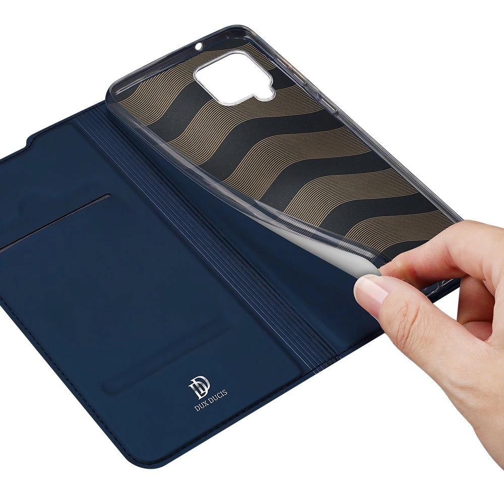 Dux Ducis Skin Pro Kabura Etui Pokrowiec Z Klapką Samsung Galaxy A42 5G Niebieski