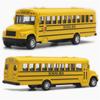 Alloy Pull-back School Bus Model 14CM American School Bus Toy Bus Model
