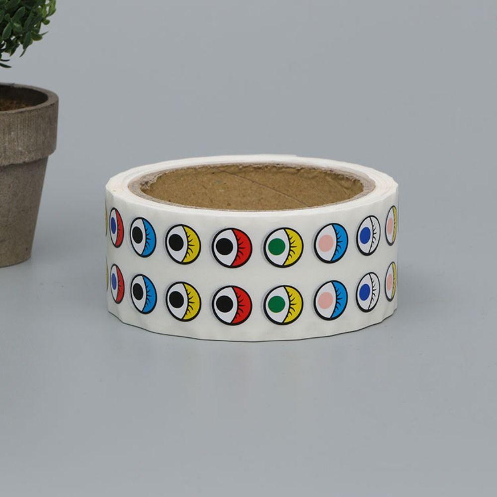 Gifts Decor Eyes Decorative Decals Waterproof Children Toys Sticker Eyes DIY Roll Stickers Album