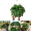 Artificial Boston Fern Foliage With Durable Silk Material For Event Decoration And Photography Props