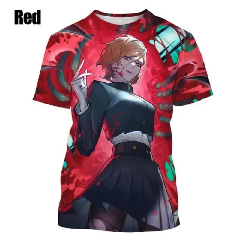 T-Shirts Men Women 3D Printed T-Shirts Harajuku Style T-Shirts Streetwear Tops Cartoon Animation Mens
