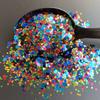 1Kg Bag Custom Glitter Mix Factory  Polyester Chunky Glitter Bulk