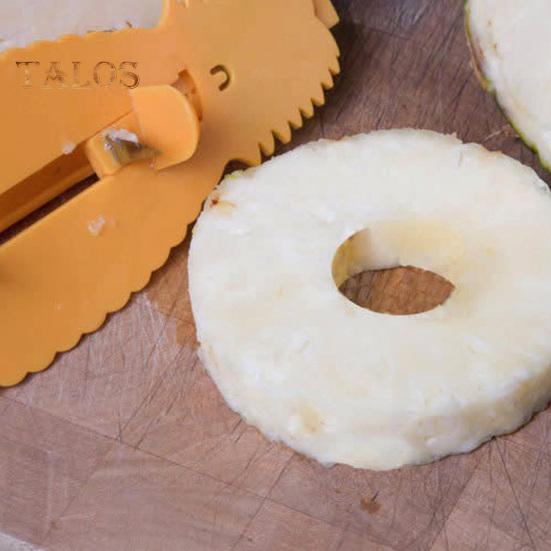 Pineapple Corer Easy To Clean Peel Stainless Practical High Efficiency Pineapple Slicers for Home