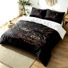 A.S Roma 3pc Duvet Cover Set Simple Modern Bedding Set Wrinkle Resistant Soft Fabric All Season Use a perfect gift