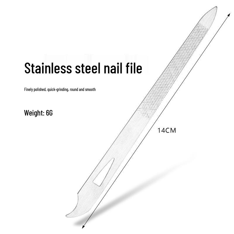 

Stainless Steel Precision Cuticle & Nail Clippers Set: Manicure Tools for Ingrown Nails.
