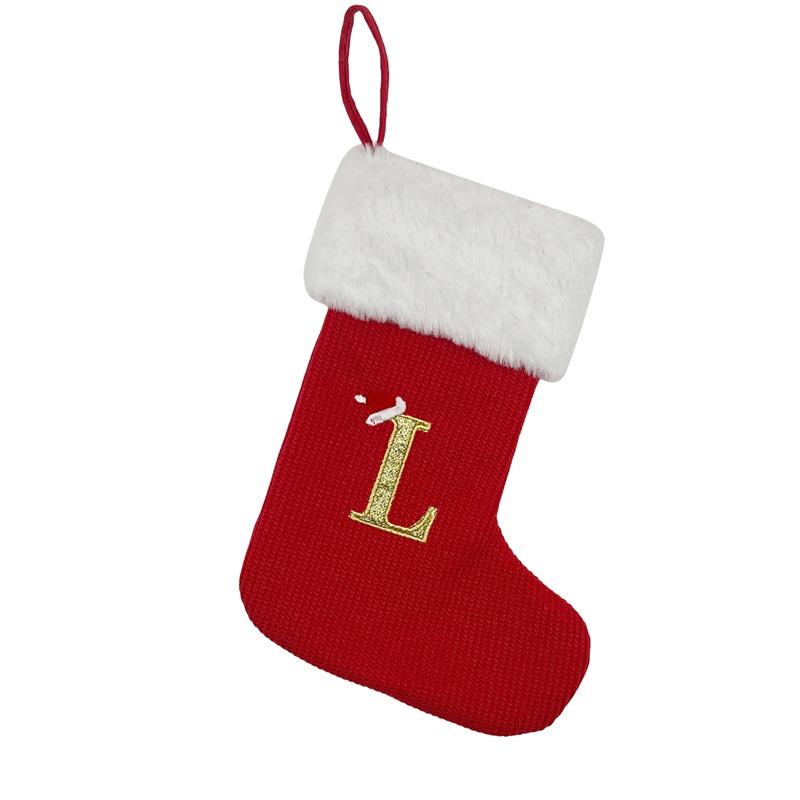 Christmas Alphabet Knitting Socks Christmas Tree Ornaments Christmas Decorations For Home 2025 Navidad Noel 2025Xmas Gift